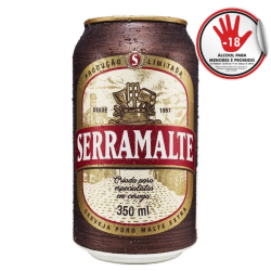 Cerveja Serramalte Lt 350Ml