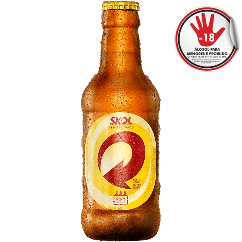 Cerveja Skol Retornavel 300Ml