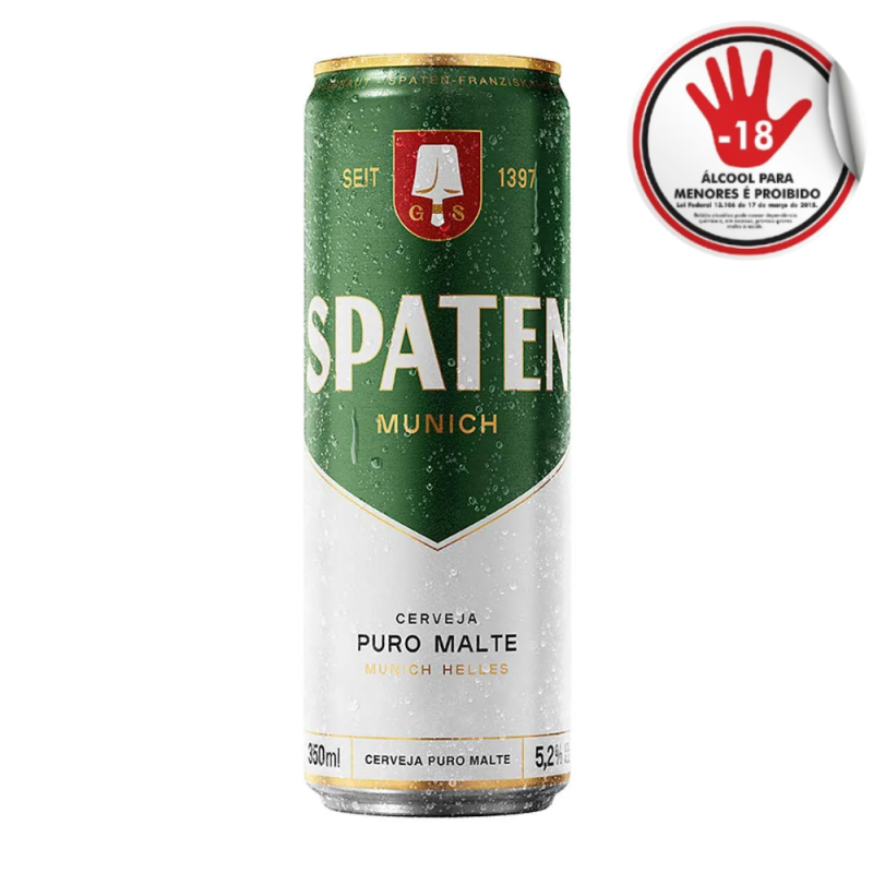 Cerveja Spaten Lt 350Ml