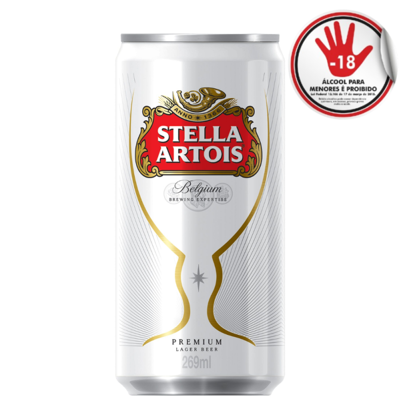 Cerveja Stella Artois Lt 269Ml