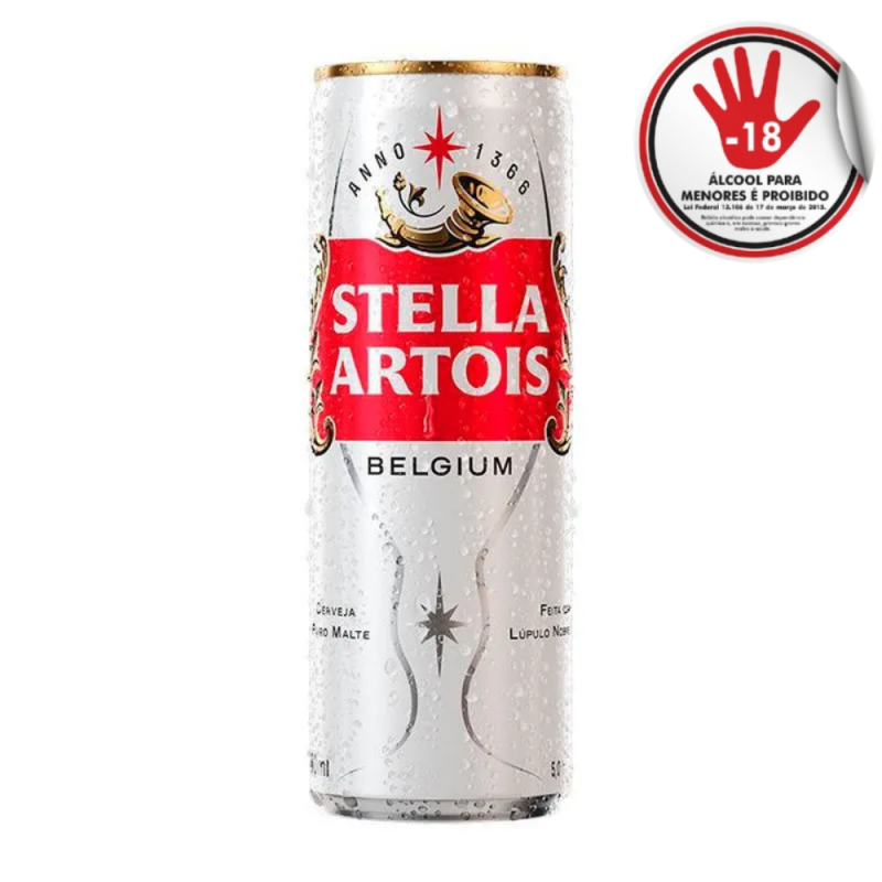 Cerveja Stella Artois Lt 350Ml