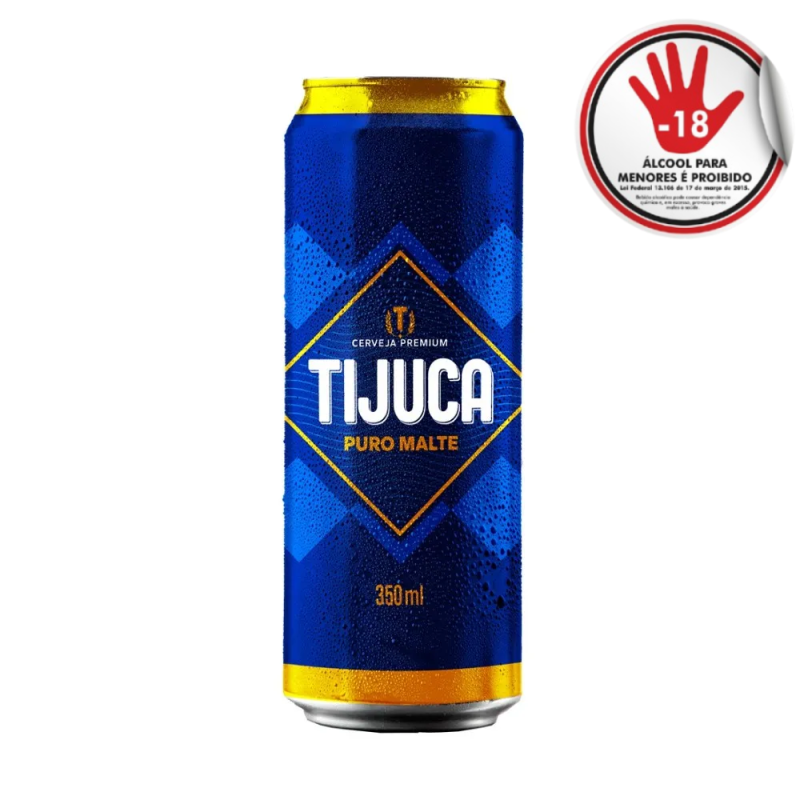 Cerveja Tijuca Puro Malte 350Ml
