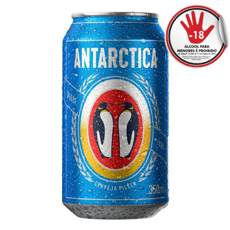 Cerveja Antarctica Lt 350Ml