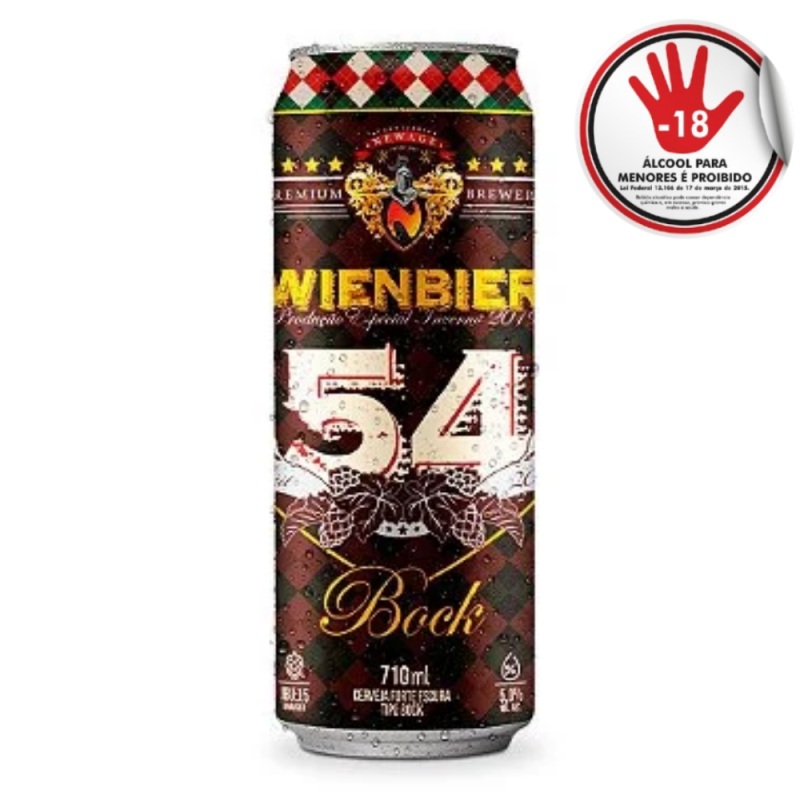 Cerveja Wienbier 54 710Ml Bock