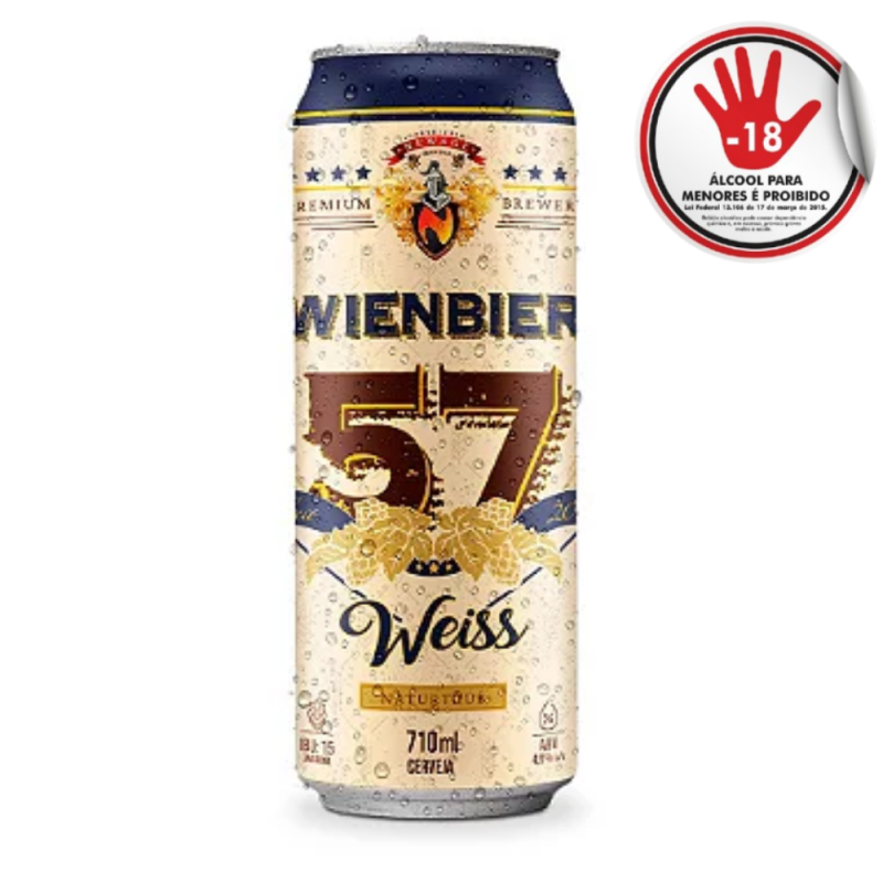 Cerveja Wienbier 57 Weiss 710Ml
