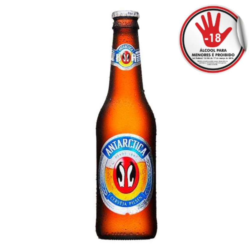 Cerveja Antarctica Pilsen 355Ml
