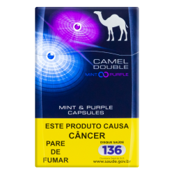 Cigarro  Camel Mint Purple Box