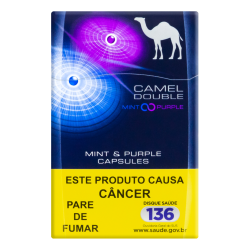 Cigarro Camel Double Mint Purple