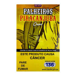 Cigarro Palheiros Piracanjuba Ouro