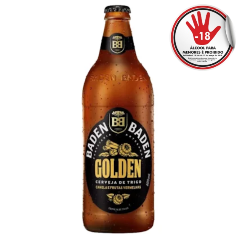 Cerveja Baden Gold 600Ml