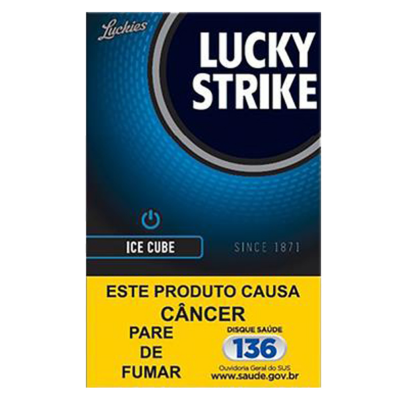 Cigarro Lucky Strike Ice Cube Box