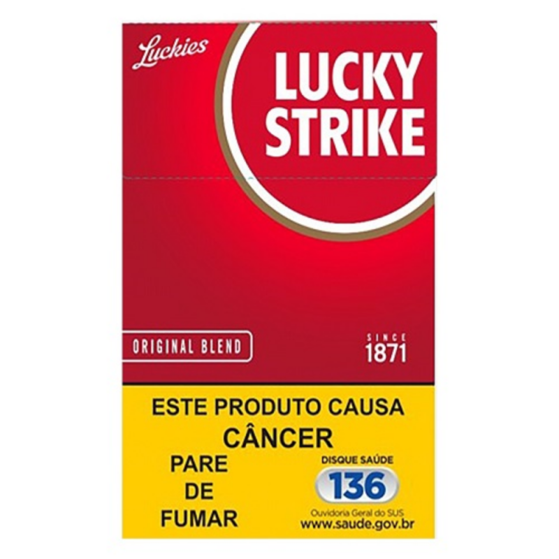 Cigarro Lucky Strike Red Box 1871