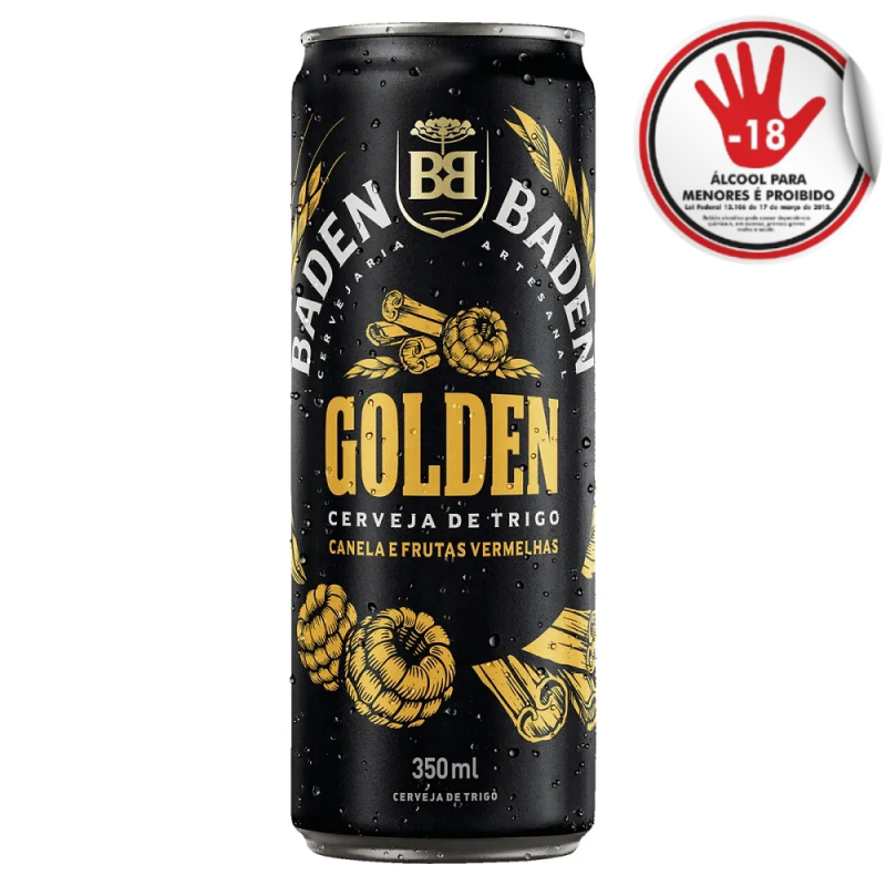 Cerveja Baden Golden 350Ml