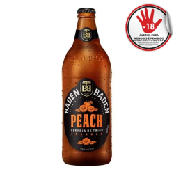 Cerveja Baden Peach 600Ml