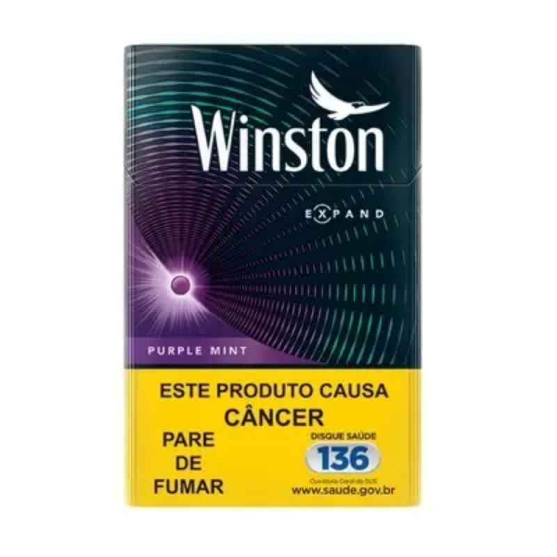Cigarro Winston Expan Purple Mint Pct/10Un