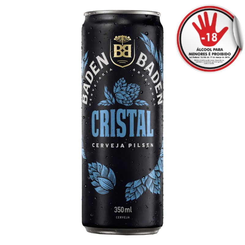 Cerveja Baden Pilsen Cristal 350Ml