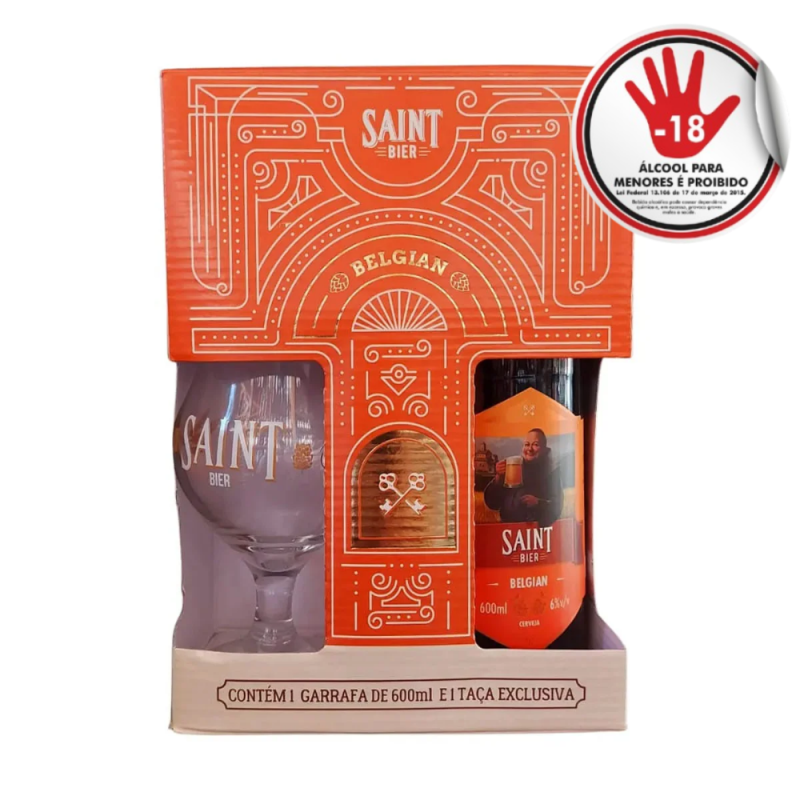 Kit Saint Belgian+Taca 600Ml