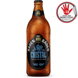 Cerveja Baden Pilsen Cristal 600Ml
