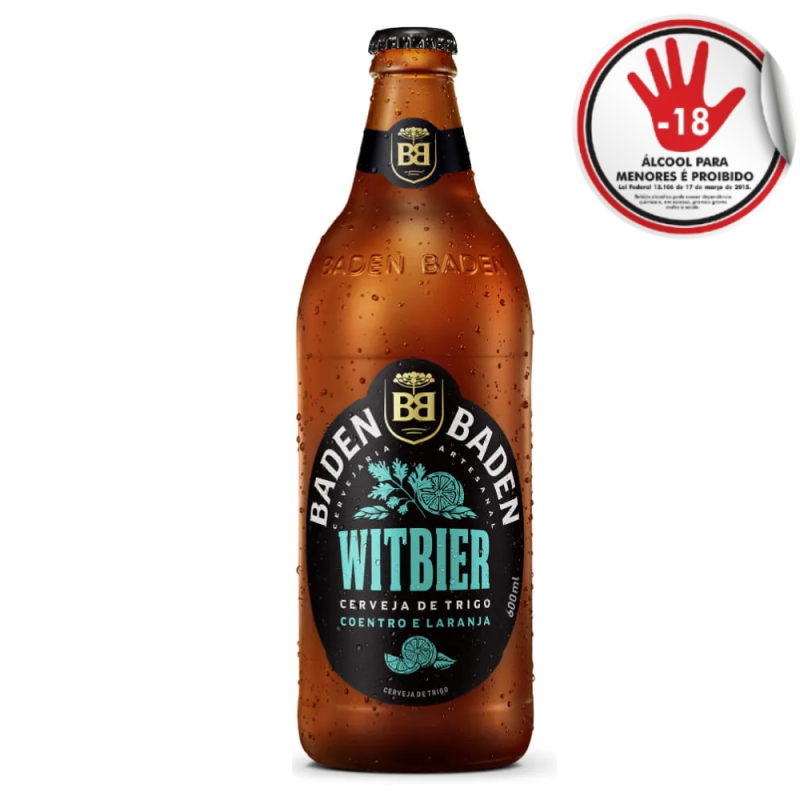 Cerveja Baden Witbier 600Ml