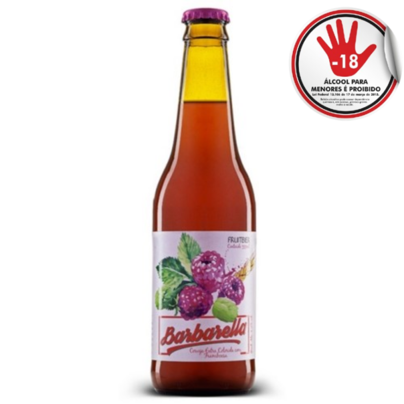 Cerveja Barbarella Framboesa 330Ml