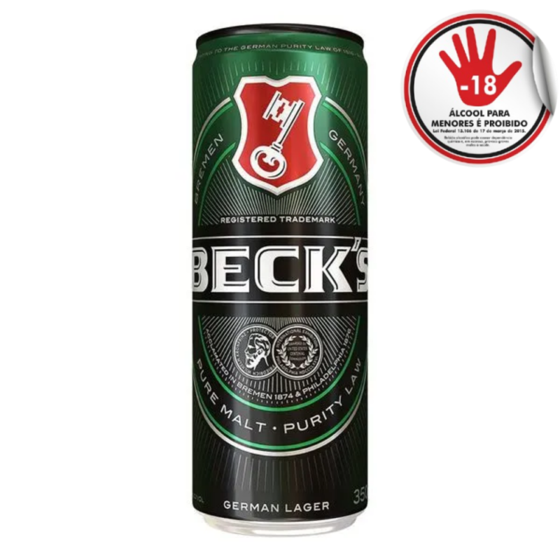 Cerveja Becks Lt 350Ml