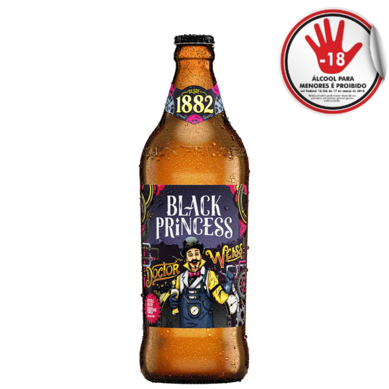 Cerveja Black Princess Doctor Weiss 600Ml