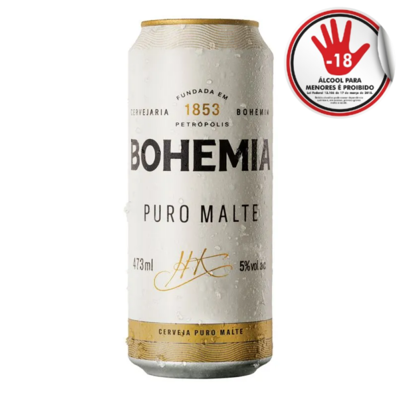 Cerveja Bohemia 473Ml