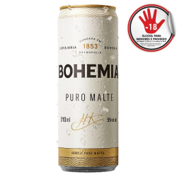 Cerveja Bohemia Lata 310Ml