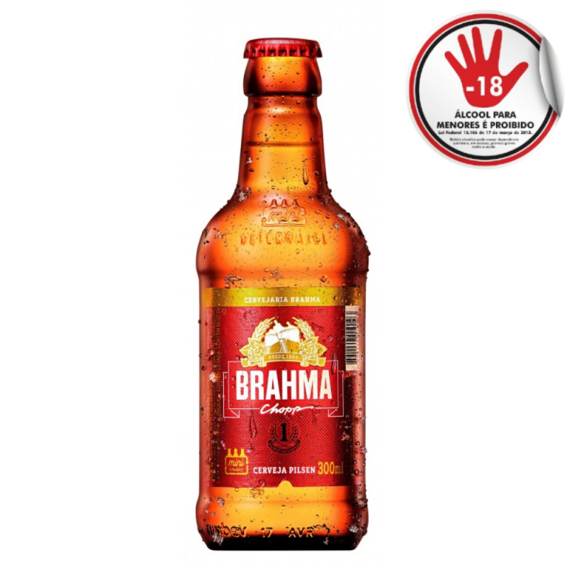 Cerveja Brahma Chopp 300Ml