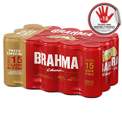 Cerveja Brahma Chopp 310Ml