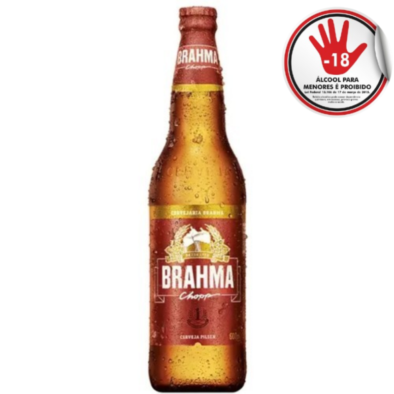 Cerveja Brahma Chopp 600Ml Retornavel