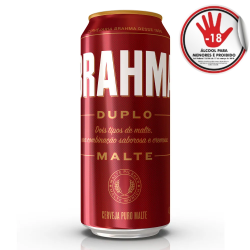 Cerveja Brahma Duplo Malte  Lt 473Ml